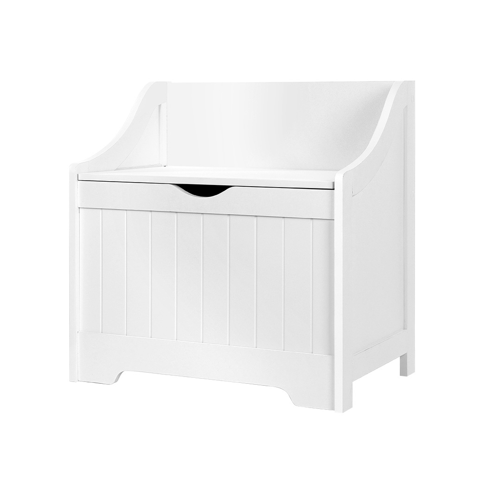 Keezi Kids Wooden Square Toy Chest Storage Box
