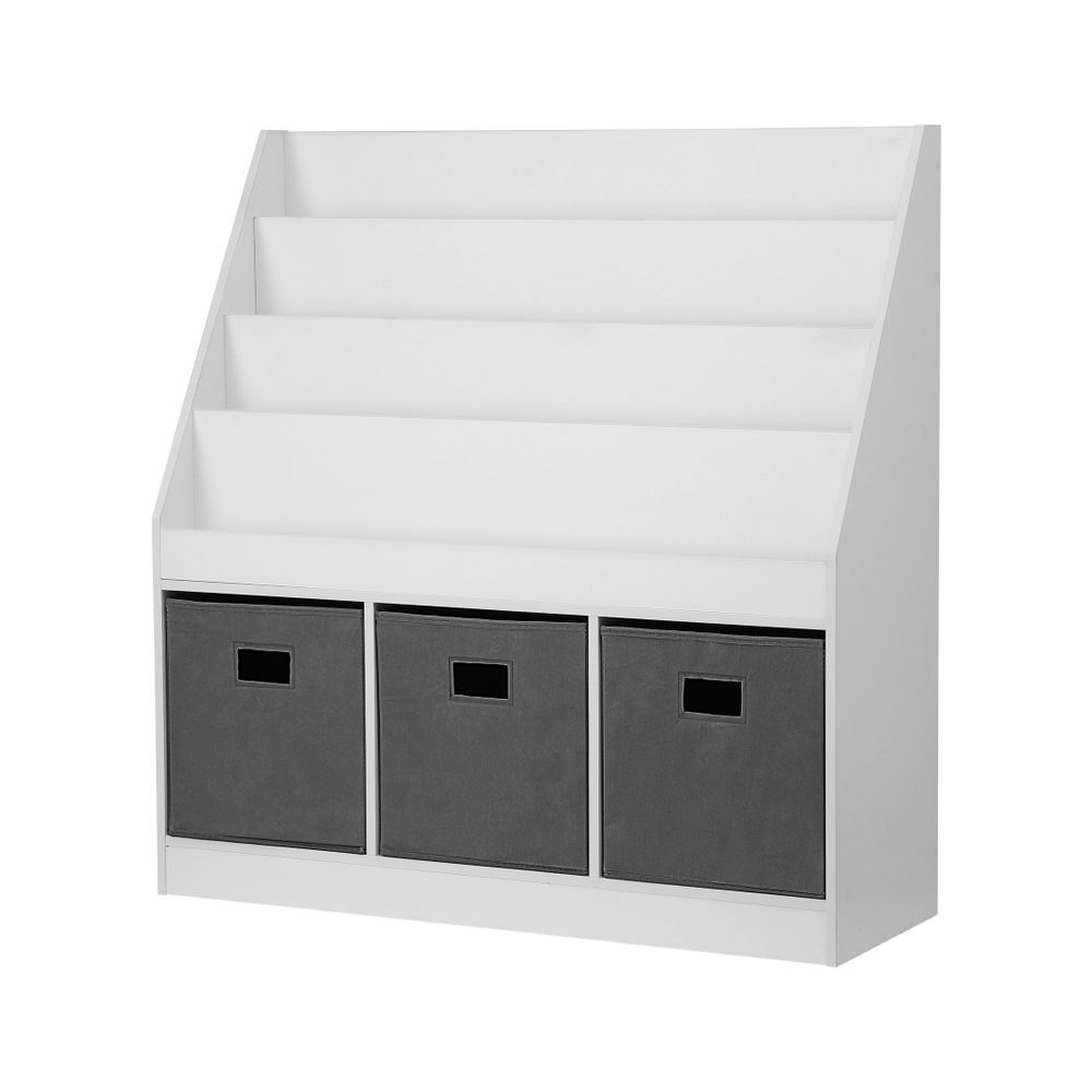 Keezi Kids Bookshelf 4 Tiers Magazine Rack