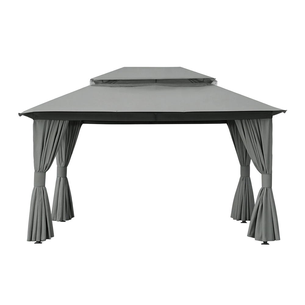 Instahut Gazebo 3x4m Canopy Grey - Image 3