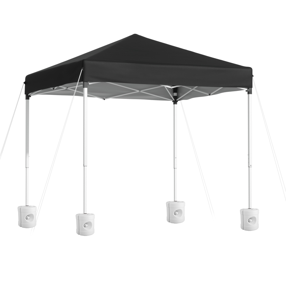 Instahut 2x2m Gazebo with Base Pods Black