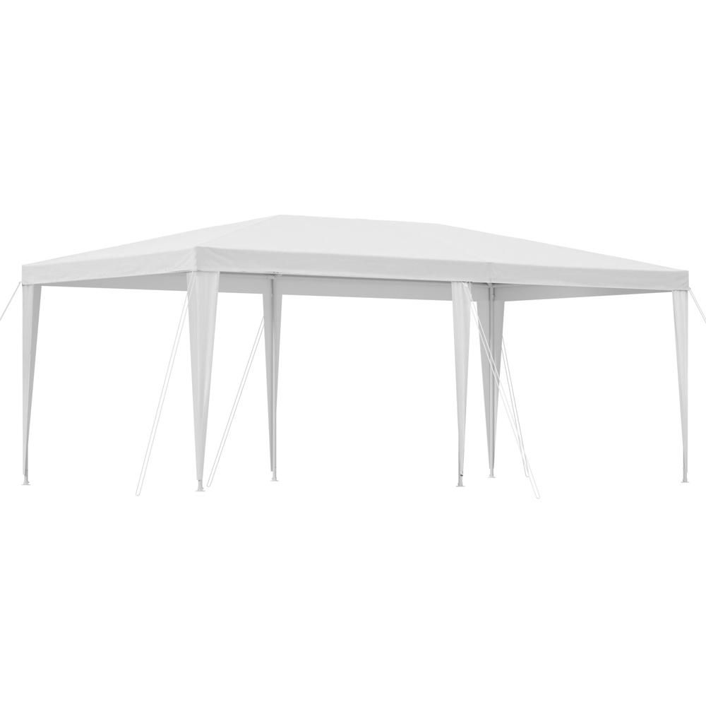 Instahut Gazebo 3x6m Wedding Party Marquee Tent Canopy White