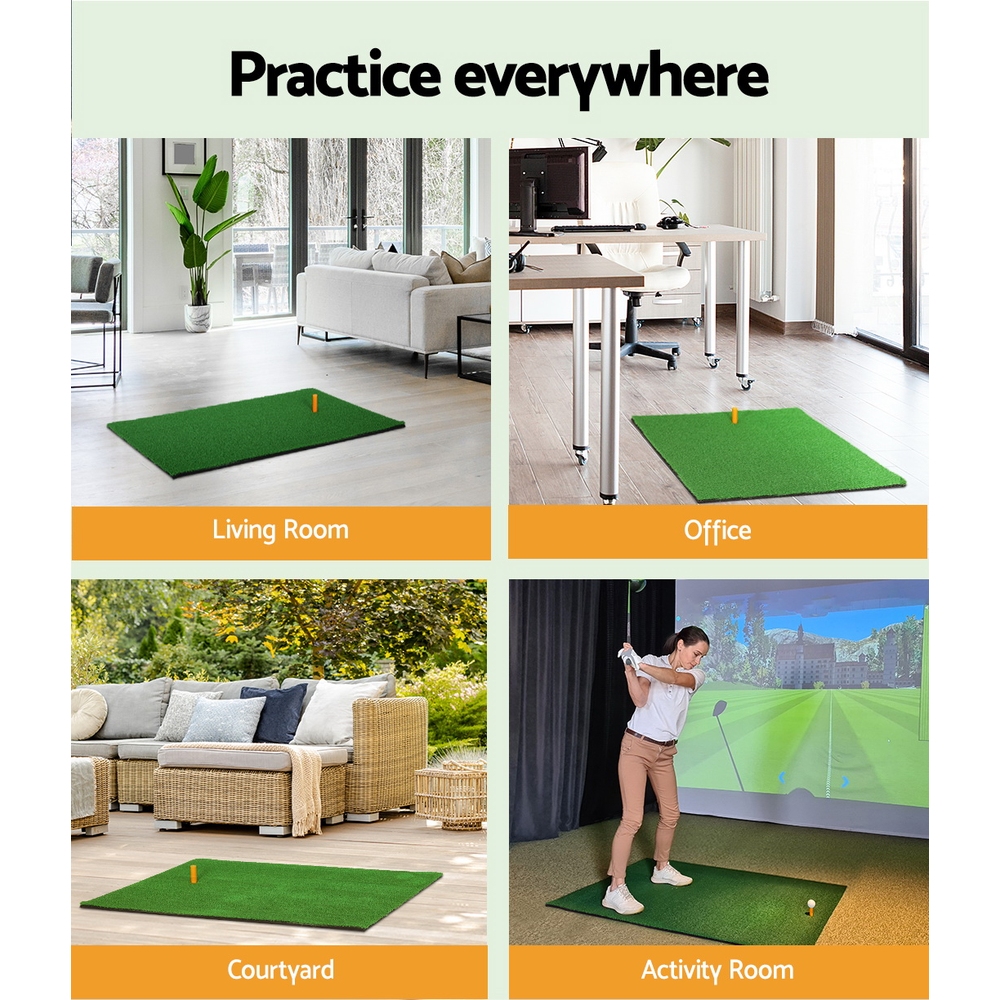 Everfit Golf Hitting Practice Mat 80x60cm - Image 7