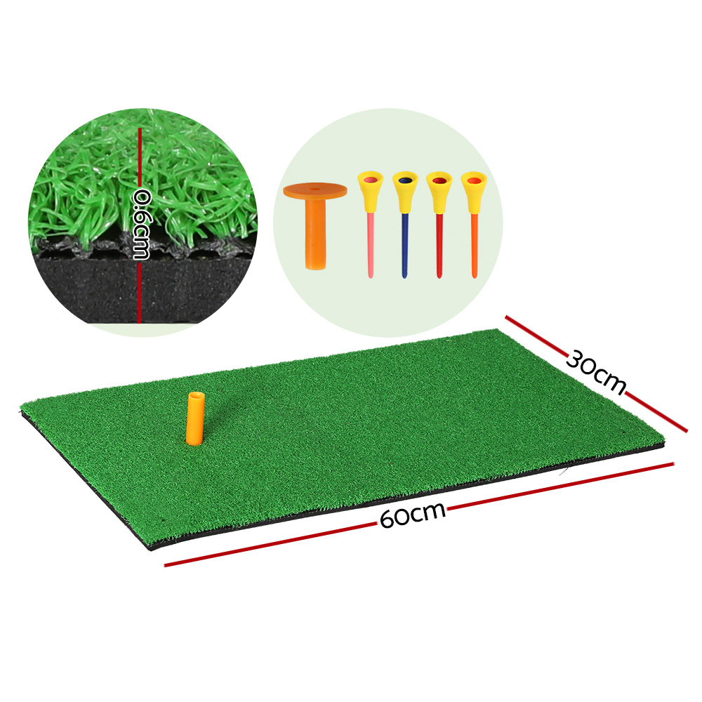 Everfit Golf Hitting Mat Portable Driving Range 60x30cm - Image 2