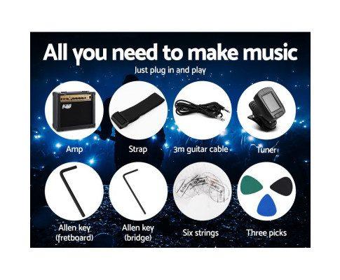 Acoustic Guitar and Amplifier