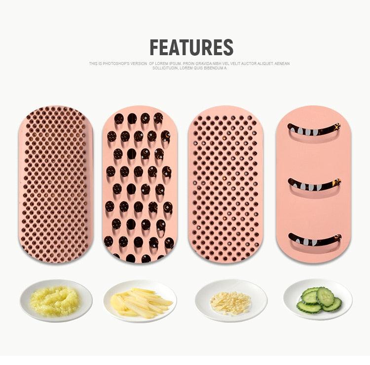 Gold Stainless Steel 1Pc Multi-Slicer Premium Kitchen Tool for Modern Living - Image 5