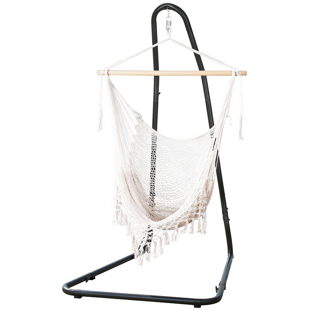 Gardeon Hammock Chair Heavy Duty Steel Stand