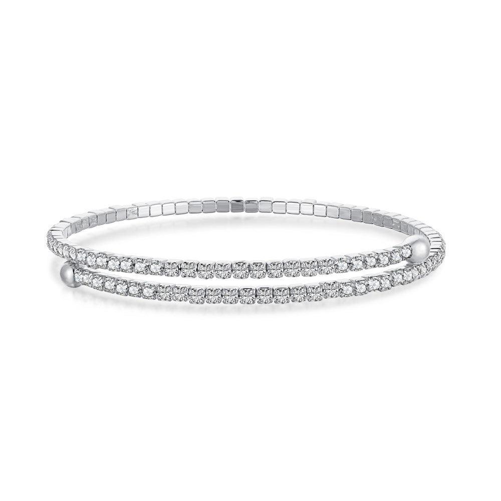 Heart Charm Sterling Silver Bracelets for Women - Free Shipping