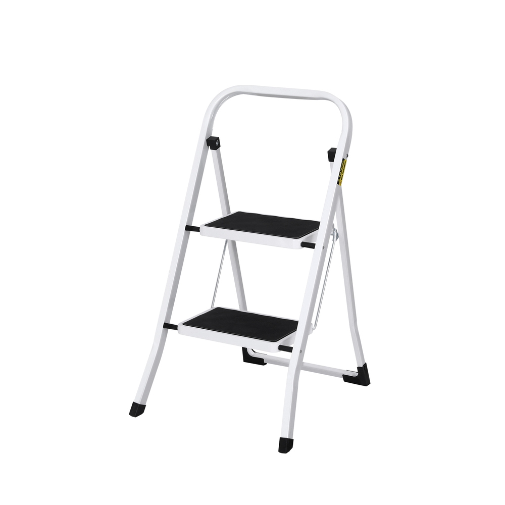 Giantz 2 Step Multi-Purpose Lightweight Steel Folding Ladder