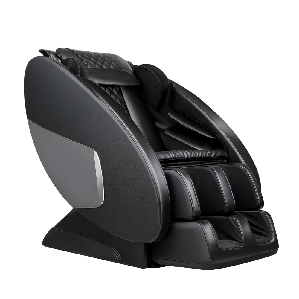 Livemor Electric Massage Recliner Chair Black Ellmue