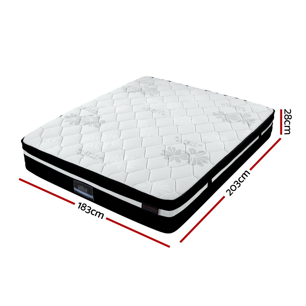 Giselle 28cm Super Firm Mattress King - Image 3