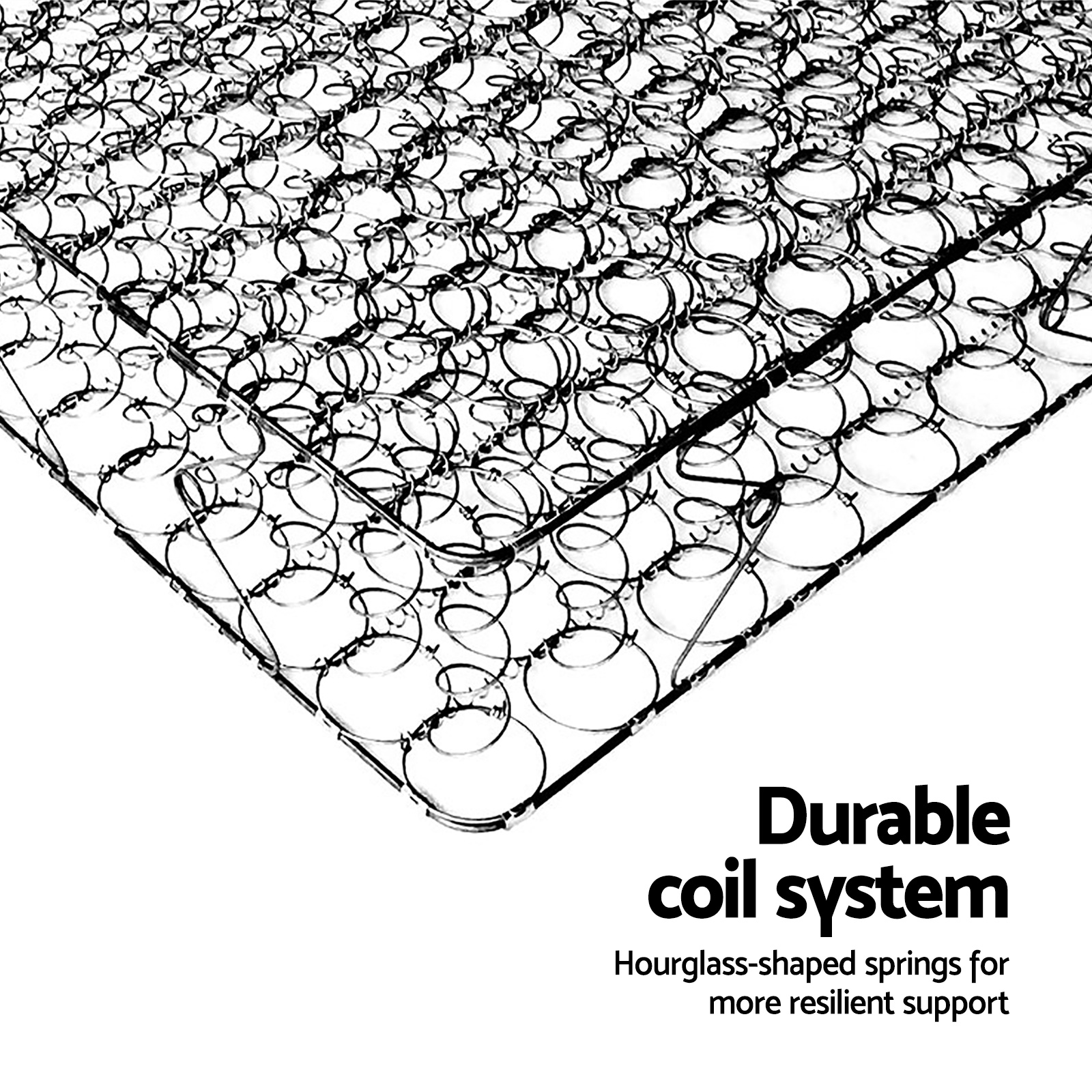 Giselle 16cm Medium Firm Single Mattress - Image 7