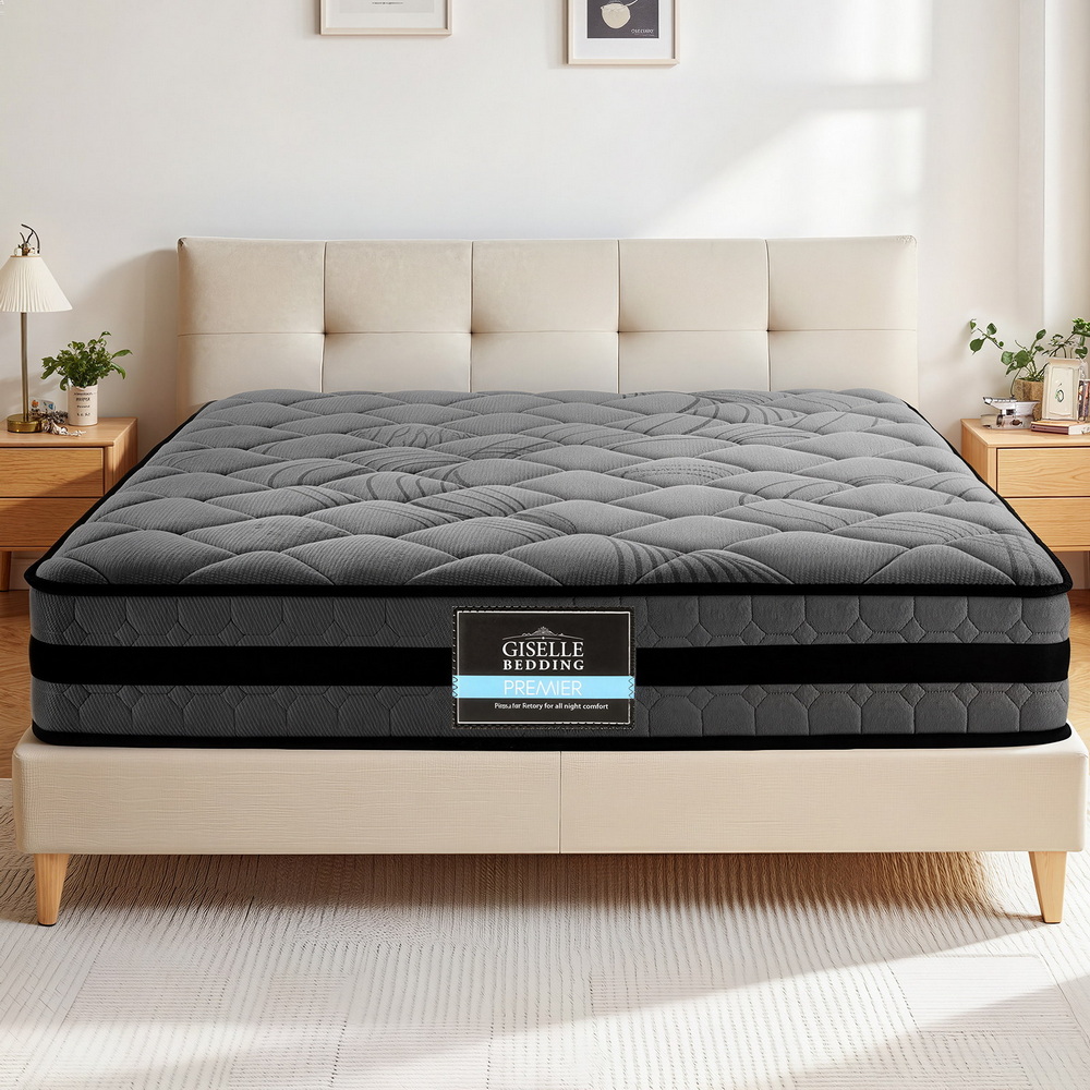 Giselle Bedding Double 22cm Medium Firm Mattress Orthopedic Support