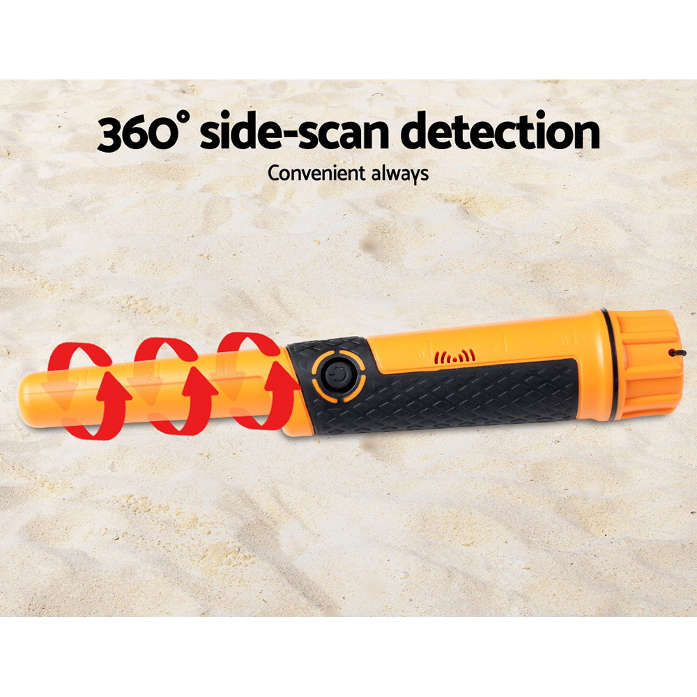 Waterproof Handheld Pinpointer Metal Detector Orange - Image 3