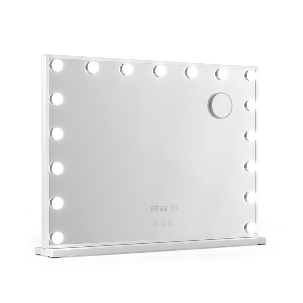Embellir 80x60cm Hollywood Vanity Makeup Mirror with LED Lights (White)