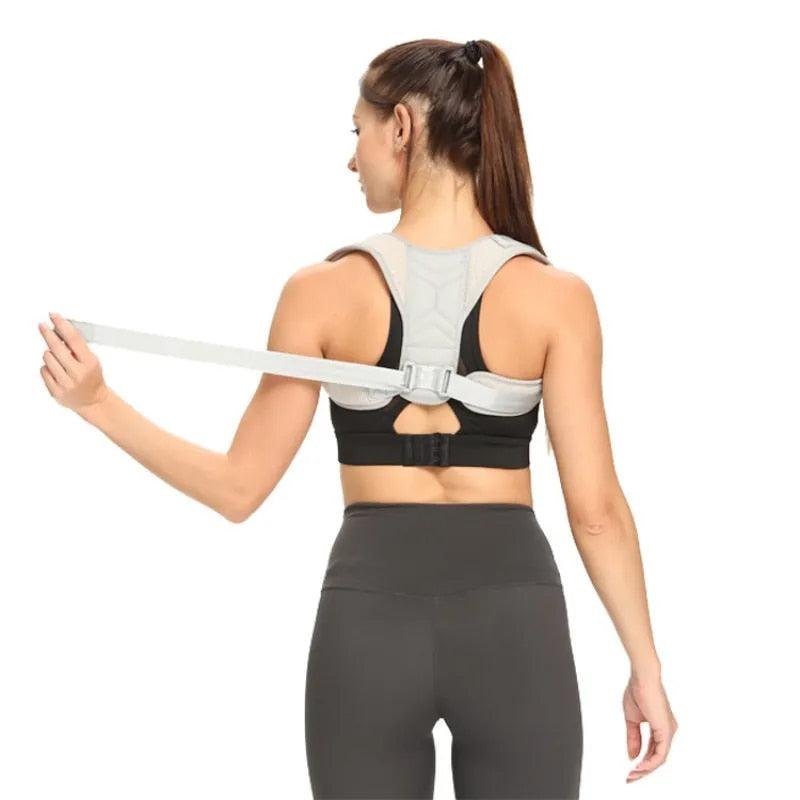 Adjustable Corrector Belt, Black Colour Back Posture, Neck and Shoulder Support - Image 4
