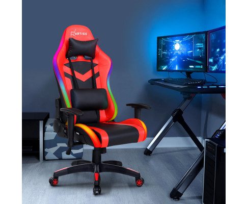 LED Light Gaming Office Chair
