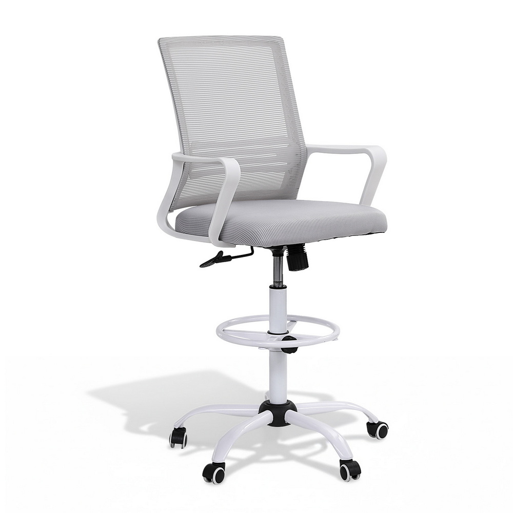 Artiss Office Chair Drafting Mesh White