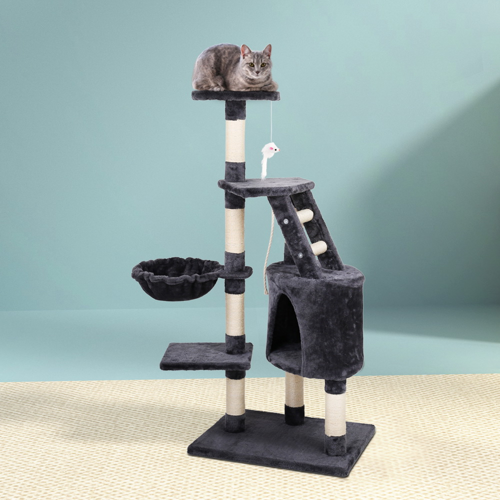 i.Pet Cat Tree 120cm Tower Scratching Post with Condo