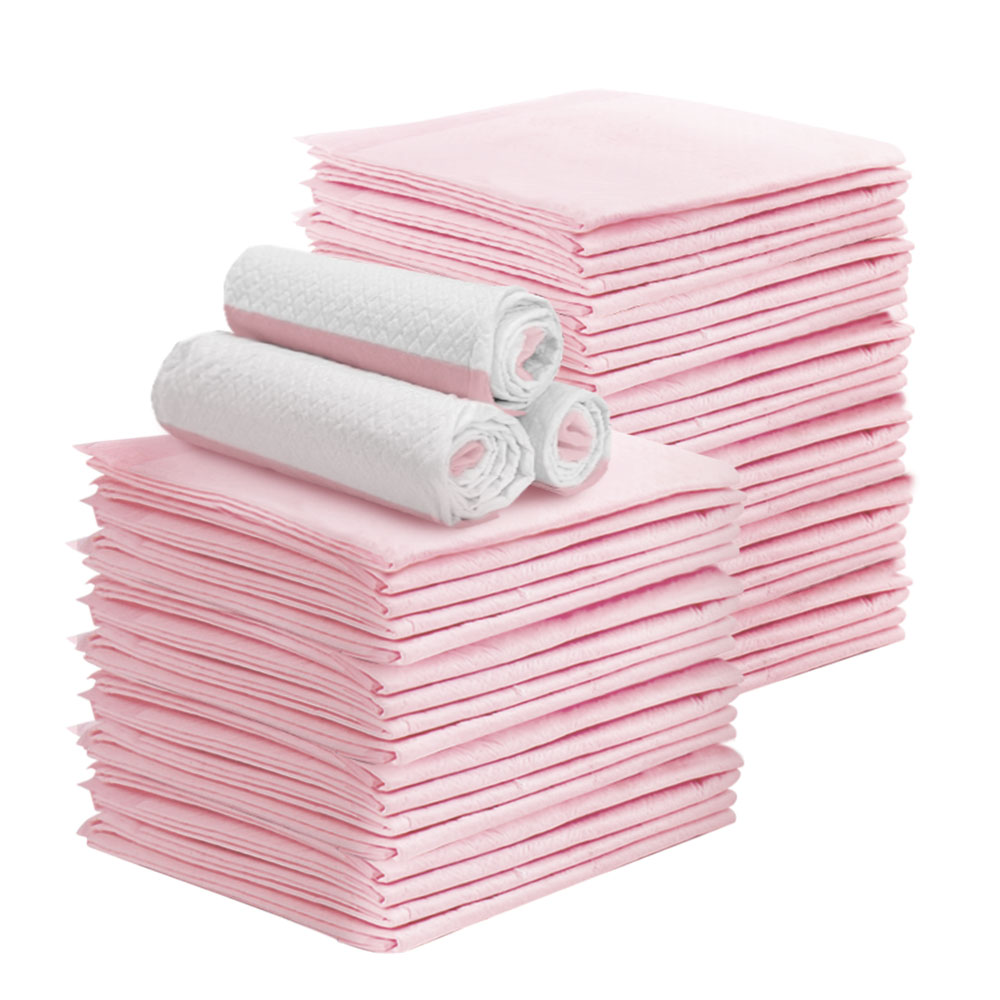 iPet Pet Training Pads 400 Pack 60x60cm Super Absorbent Pink