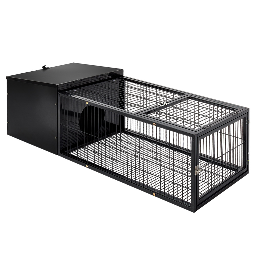 i.Pet 122x52cm Metal Rabbit Hutch Enclosure