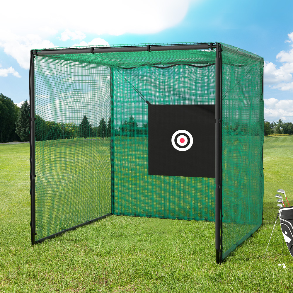 Everfit 3m Golf Practice Net with Steel Frame Baseball Training - Image 8
