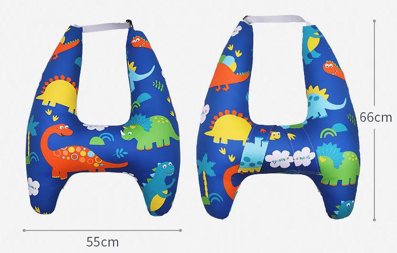 Car Travel Pillow U-Shape Zoo Park Pattern for Kids, Safety Neck Cushion - Image 7