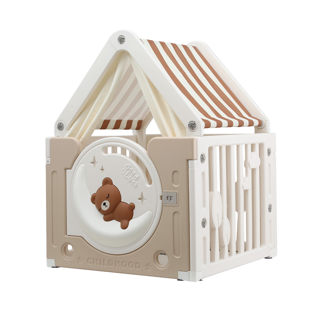 Keezi Kids Play Tent Playhouse Castle with Mat