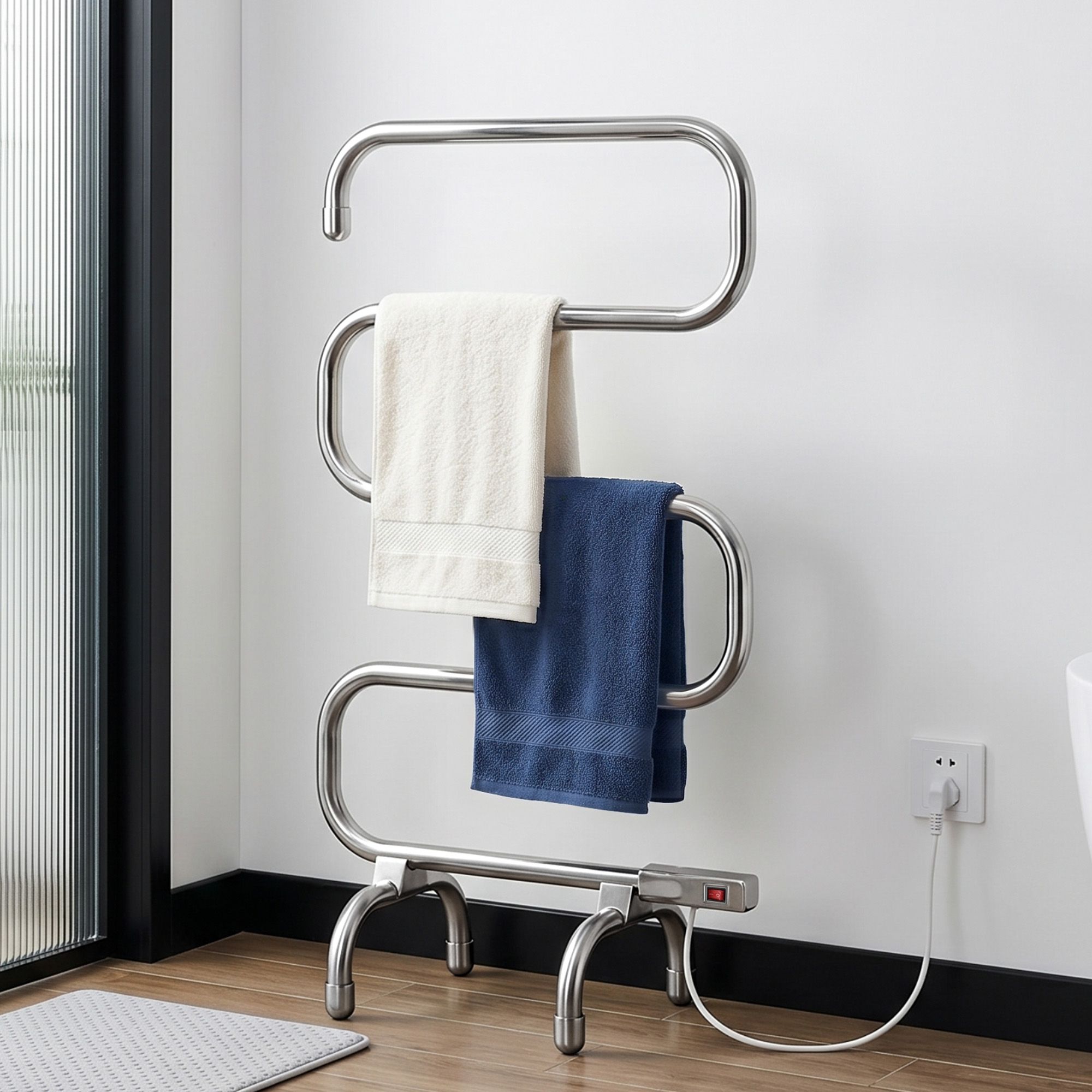 Devanti 5-Bar Freestanding Towel Rail