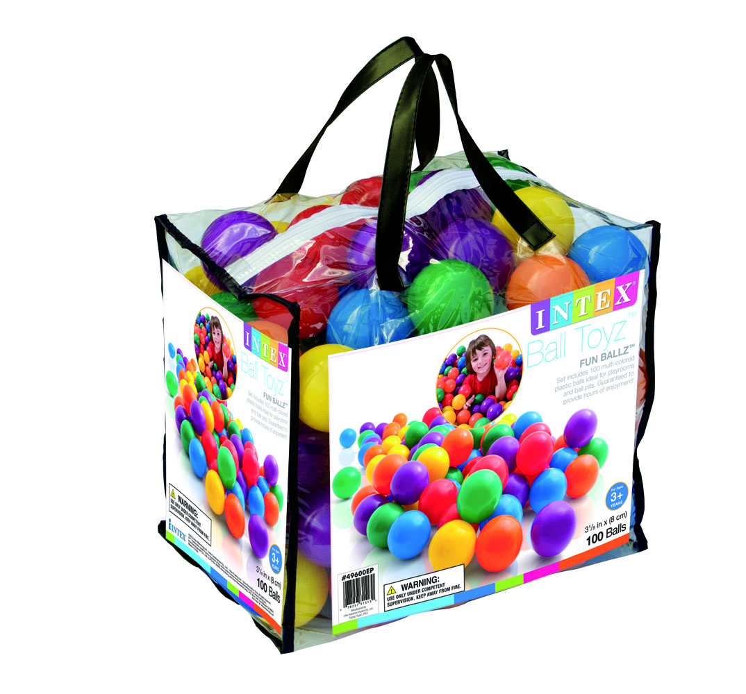 Intex Fun Ballz 100 Count 49600