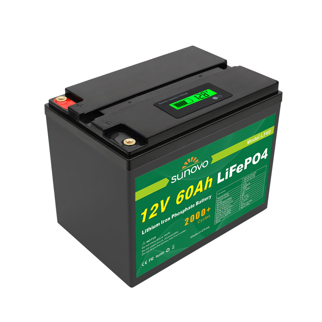 Samland 12V 60AH LiFePO4 Battery