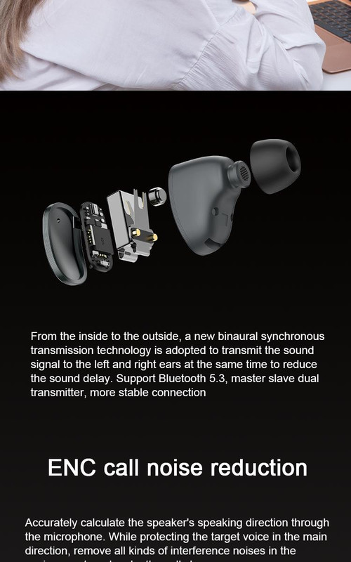 2-in-1 Smartwatch Earphones and Charging Dock Titanium Grey - Image 8