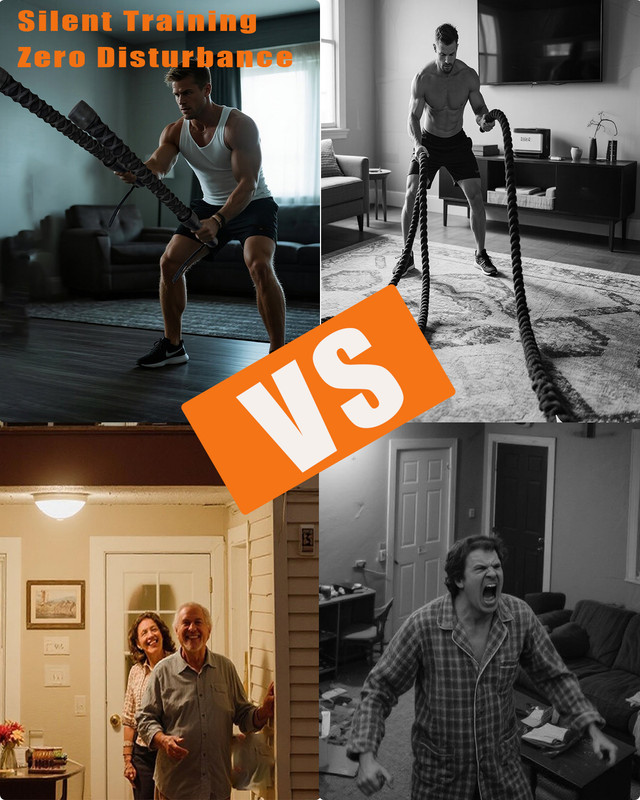 Ropeless Battle Ropes for Home Gym - Image 3