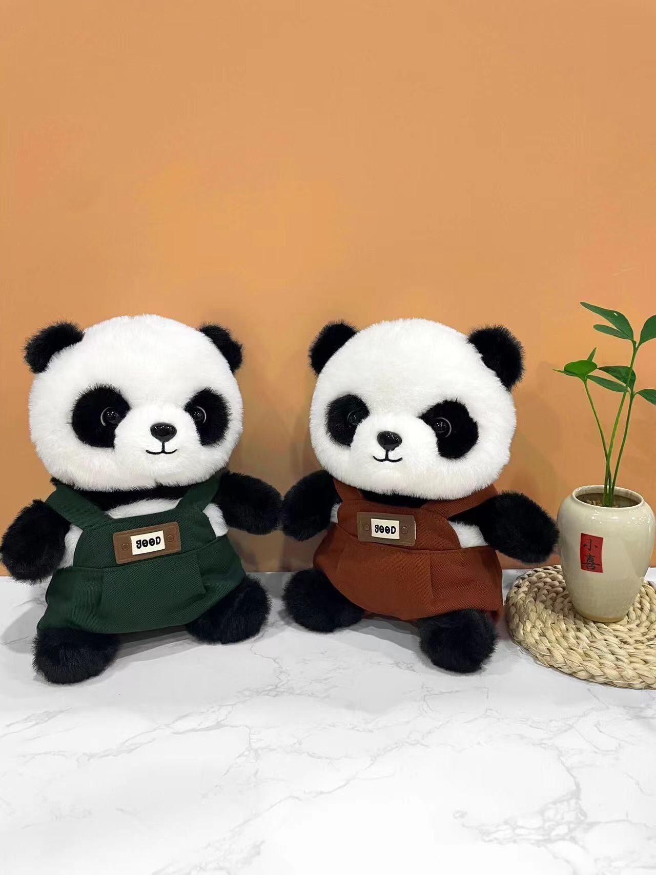 Chinese Panda Plush Toy Green