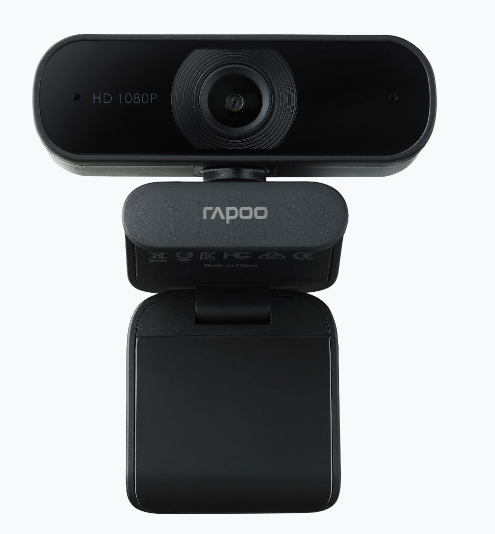 RAPOO C260 Webcam (FHD 1080P, USB 2.0, Compatible with Zoom & Teams) - Image 2