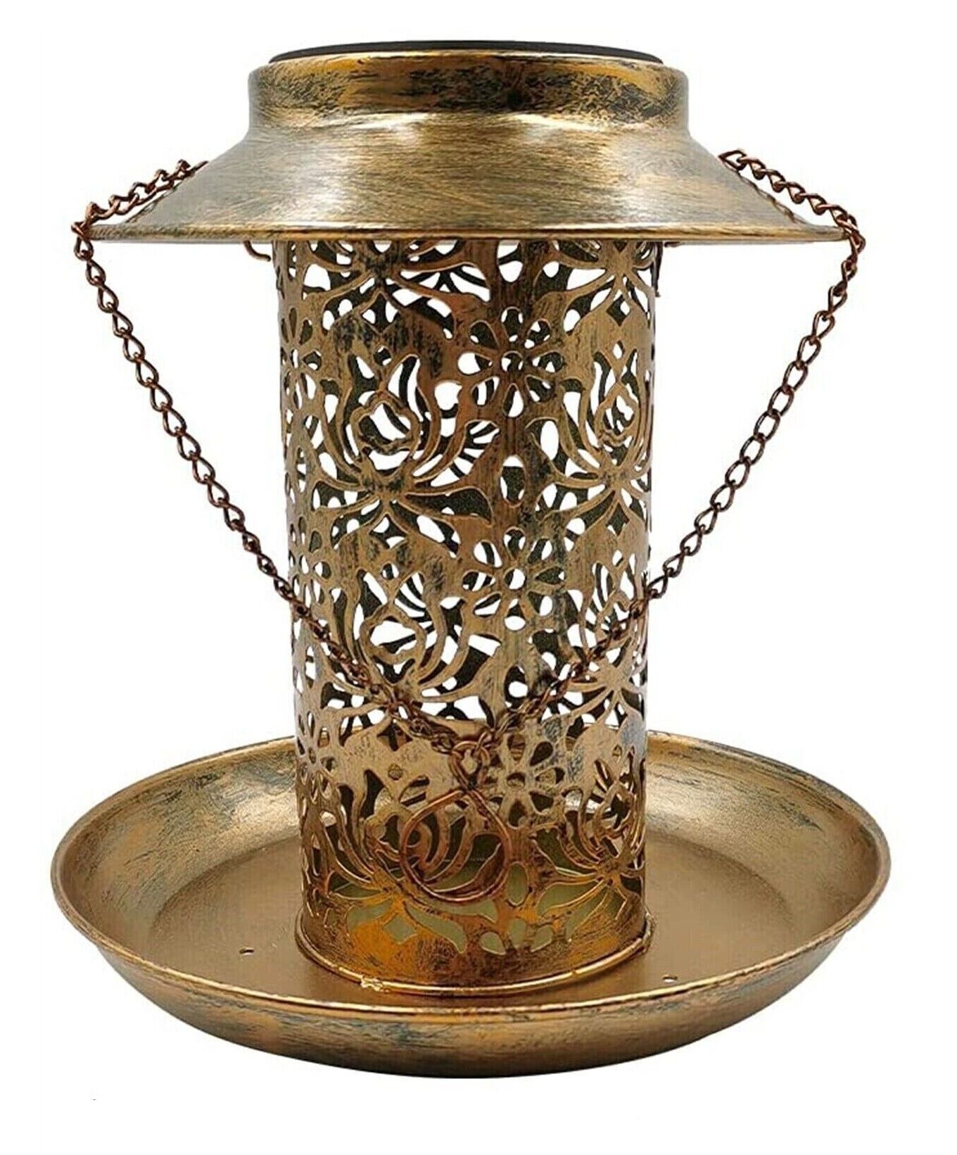Solar Bird Seed Feeder Hanging Outdoor