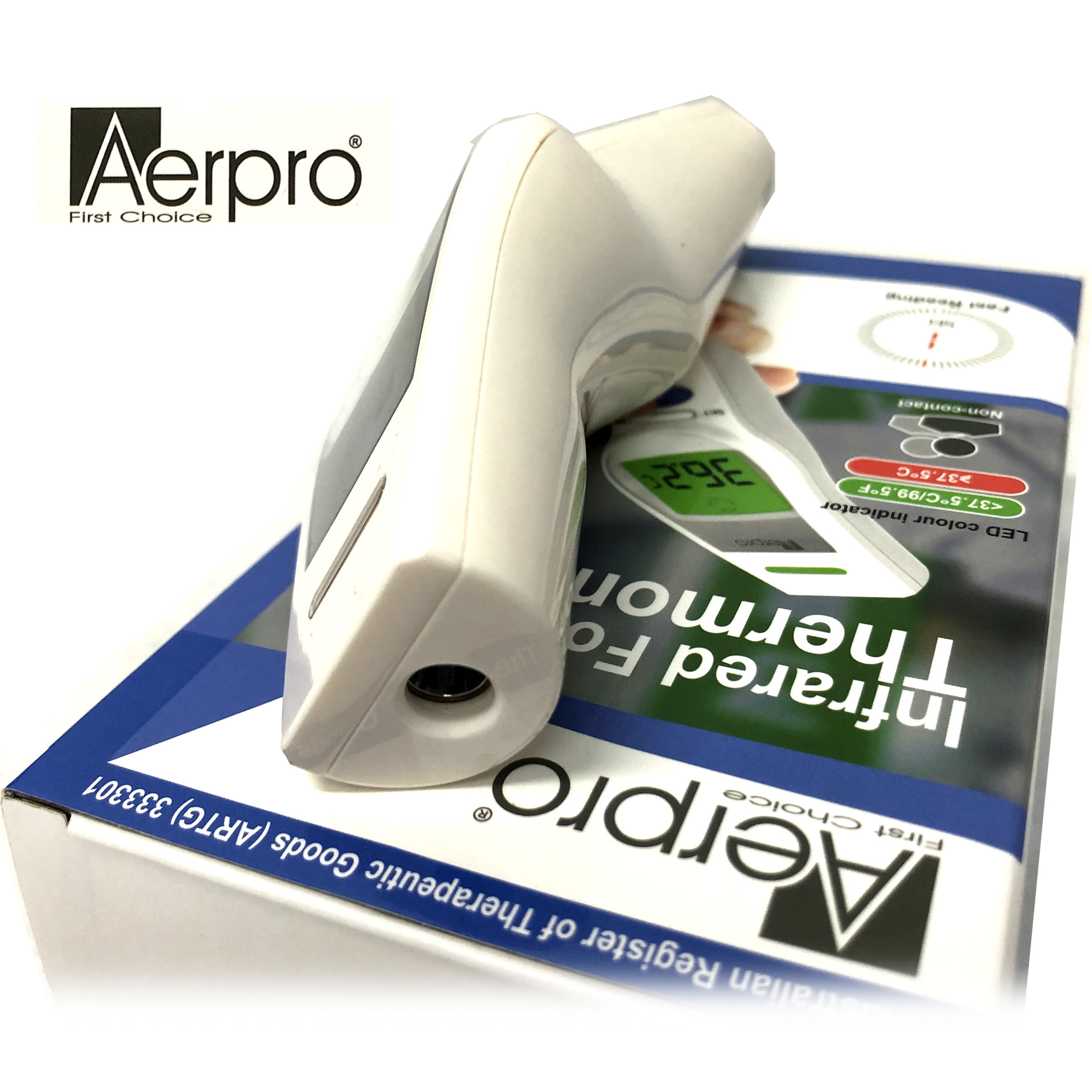 Aerpro Non-Contact Infrared Forehead and Body Thermometer ARTG Registered - Image 4