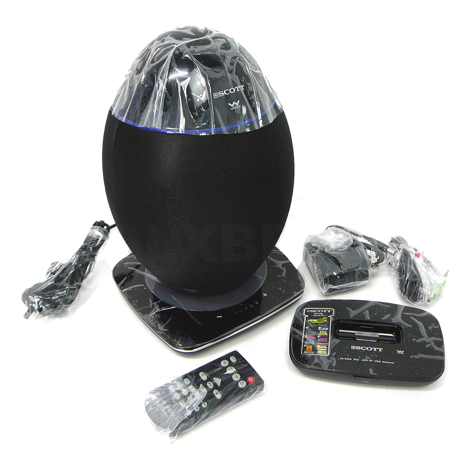 Scott 2.4GHz Wireless OVE Speaker System (USB, SD, Bluetooth, 20W) - Image 3