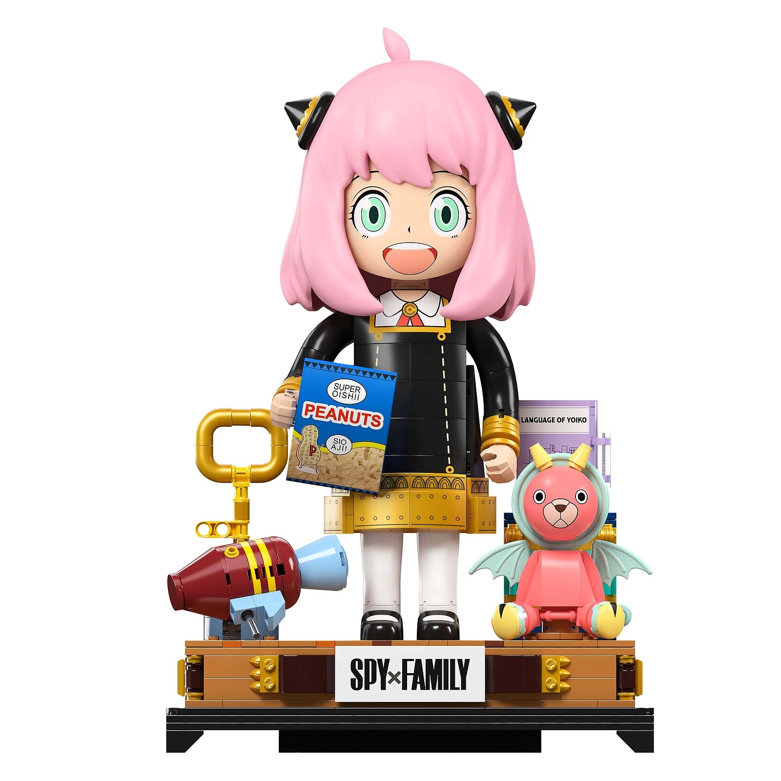 Kalos 31cm Anya Forger Face Changing Figure Spy X Family