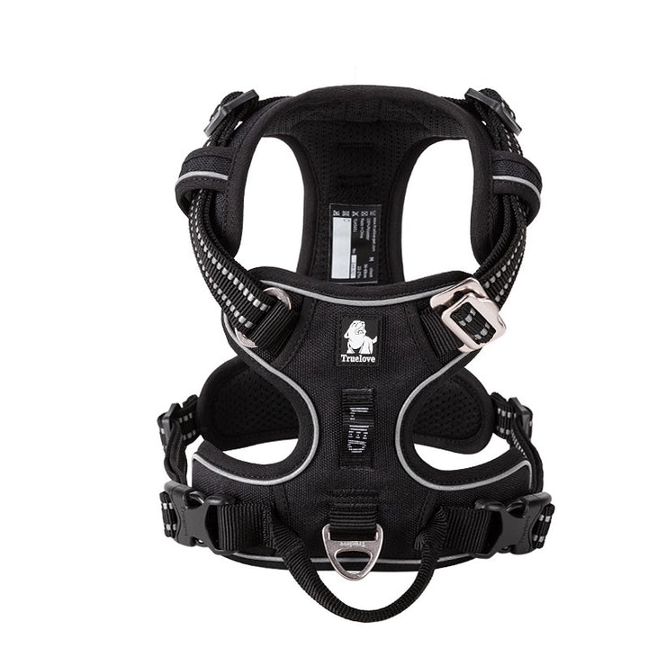 No-Pull Dog Harness Black Extra Small