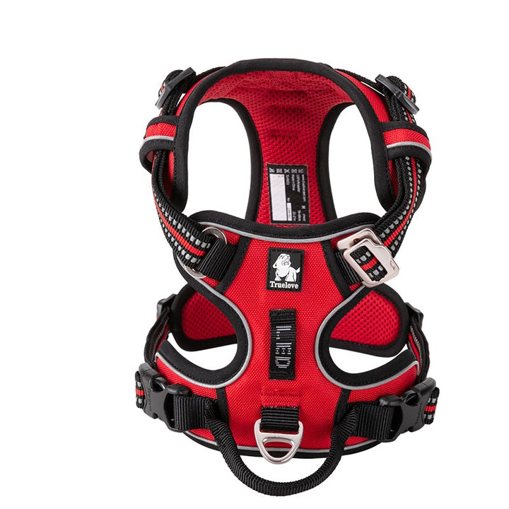 No-Pull Dog Harness Red Small