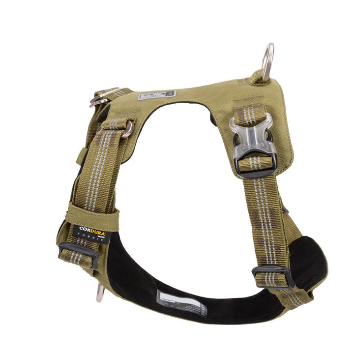 Lightweight 3M Reflective Dog Harness Army Green Large - Image 3