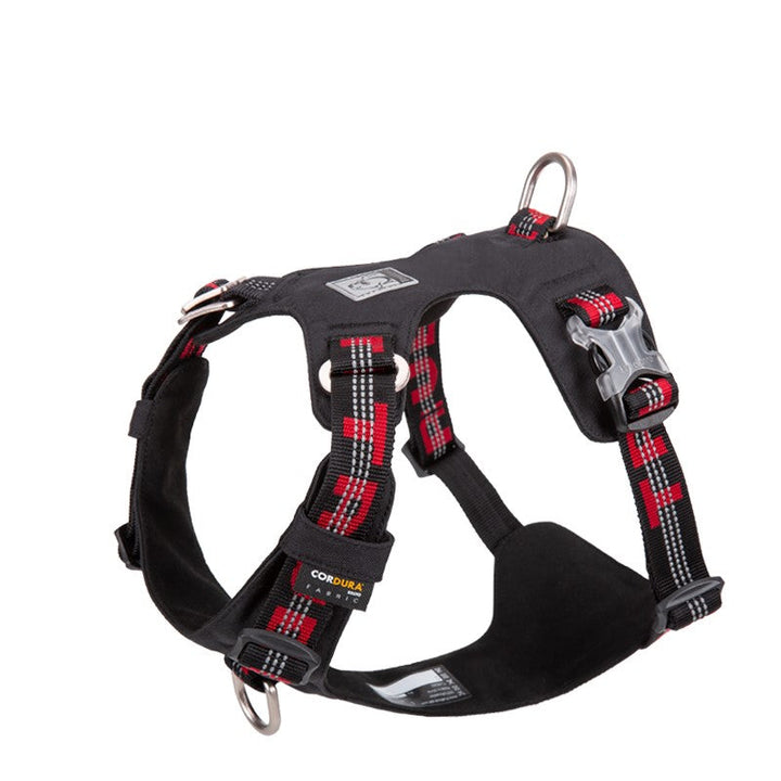 Lightweight 3M Reflective Dog Harness Black Extra Large