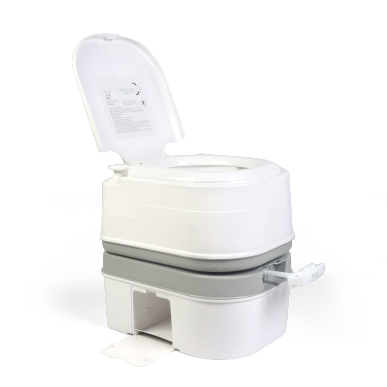 24L Portable Camping Toilet Odour-Resistant