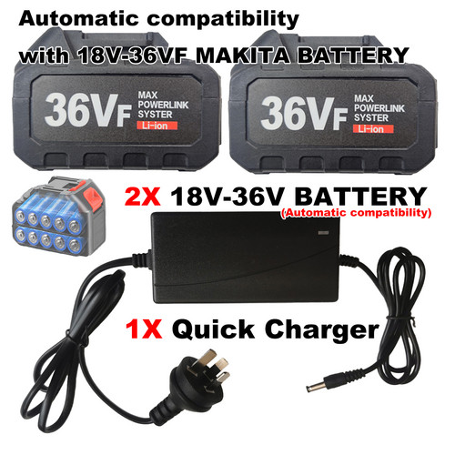 2 Pack 7.0Ah 18V Li-ion Battery for Makita LXT BL1850 BL1860B