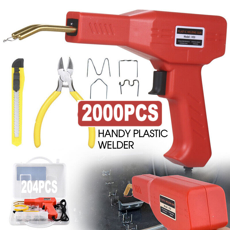 Hot Stapler Plastic Welder Bumper Repair Welding Machine Kit