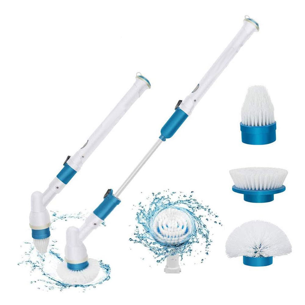 Electric Cordless Spin Scrubber Super Power Turbo Brush