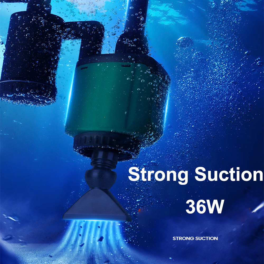 2000L/H 36W Aquarium Electric Water Changer Sand Washer AU - Image 2