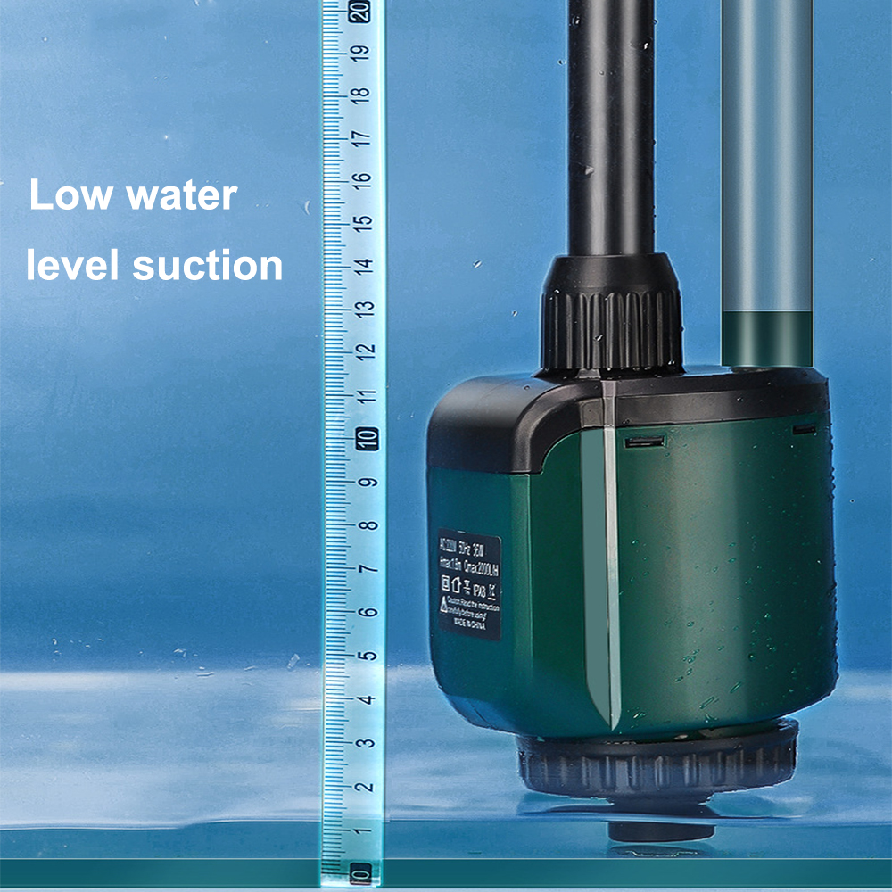 2000L/H 36W Aquarium Electric Water Changer Sand Washer AU - Image 6