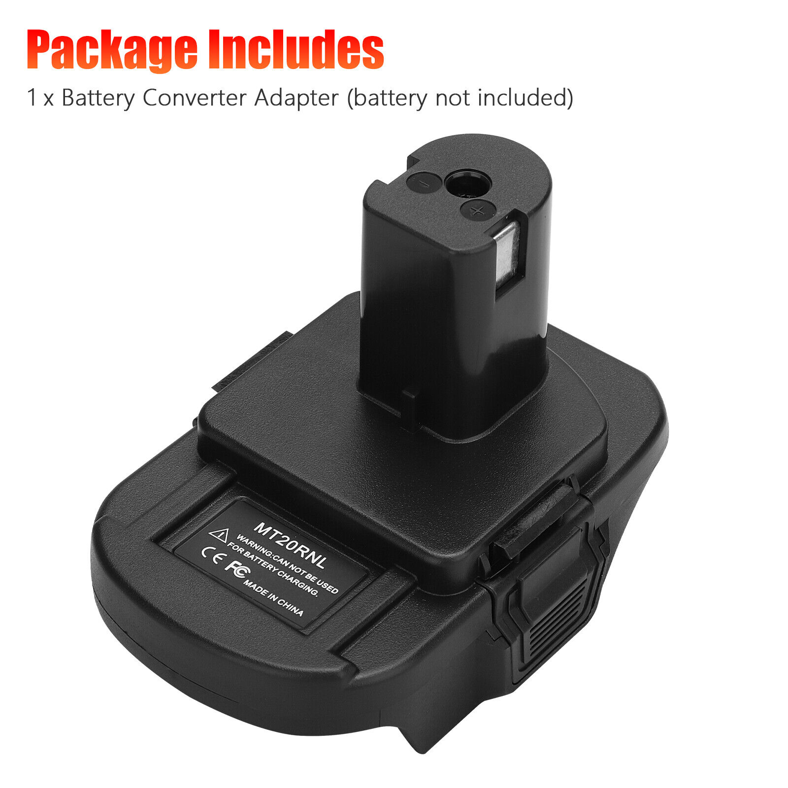 Battery Adapter MT20RNL for Makita Li-ion Batteries to Ryobi 18V Tools - Image 2