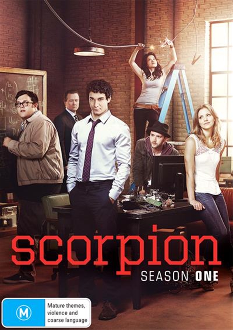 Scorpion – Season 1 DVD – Crime Drama Series